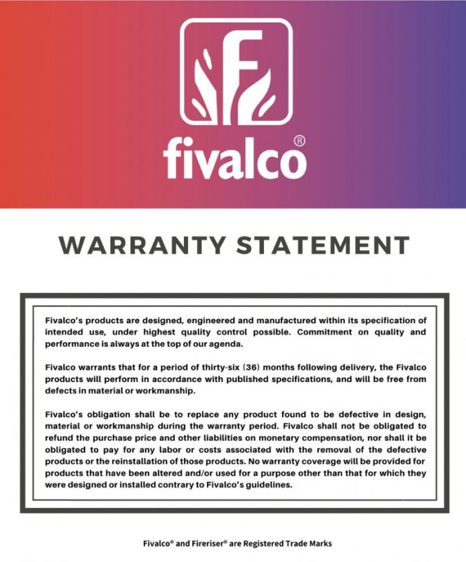 Warranty Statement