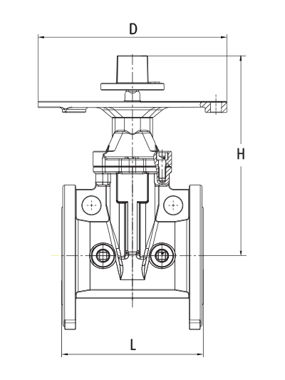 3288-365-FLA NRS GATE VALVE FLANGED ENDS - Image 2