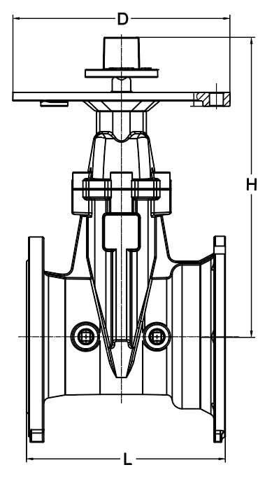 3288-365-MJ NRS GATE VALVE MECHANICAL JOINT ENDS - Image 2