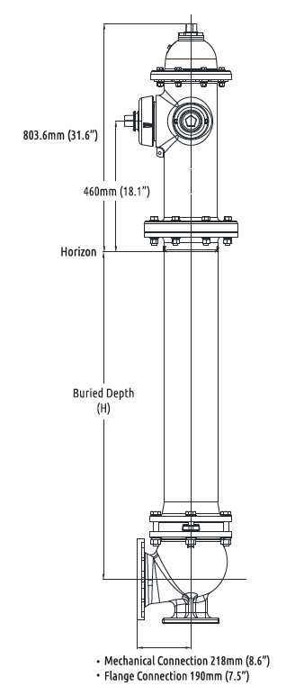 FV-DBH DRY BARREL FIRE HYDRANT - Image 2