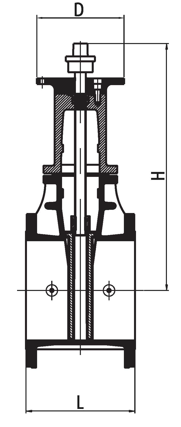 3288-L-200-FLA/3288-L-250-FLA NRS LARGE GATE VALVE FLANGED ENDS - Image 2