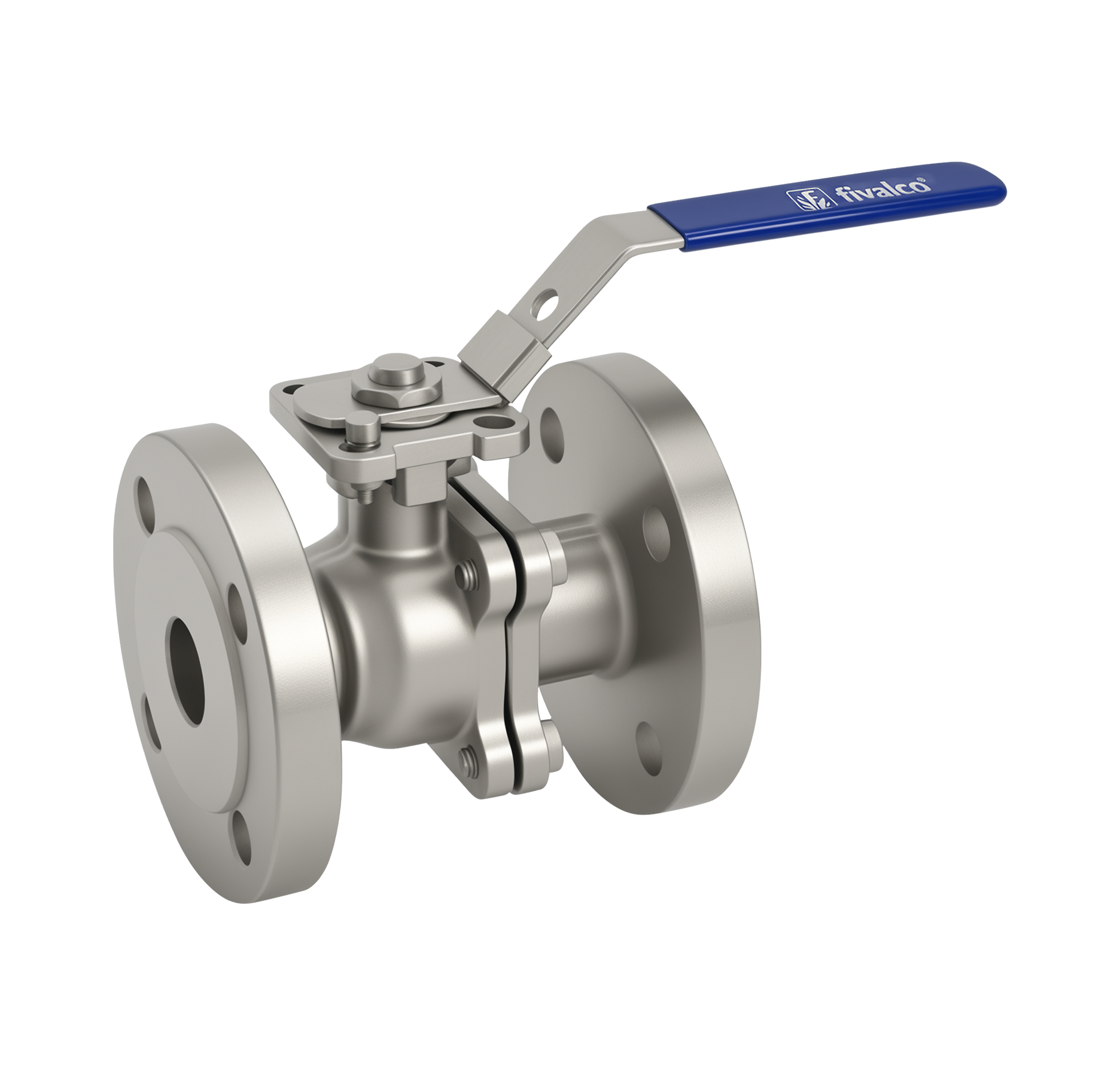 F43D SS 2-PIECE BODY BALL VALVE