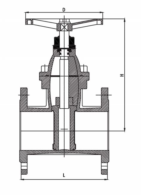 BSGV3242 IND BS5163 NRS GATE VALVE FLANGED ENDS - Image 2