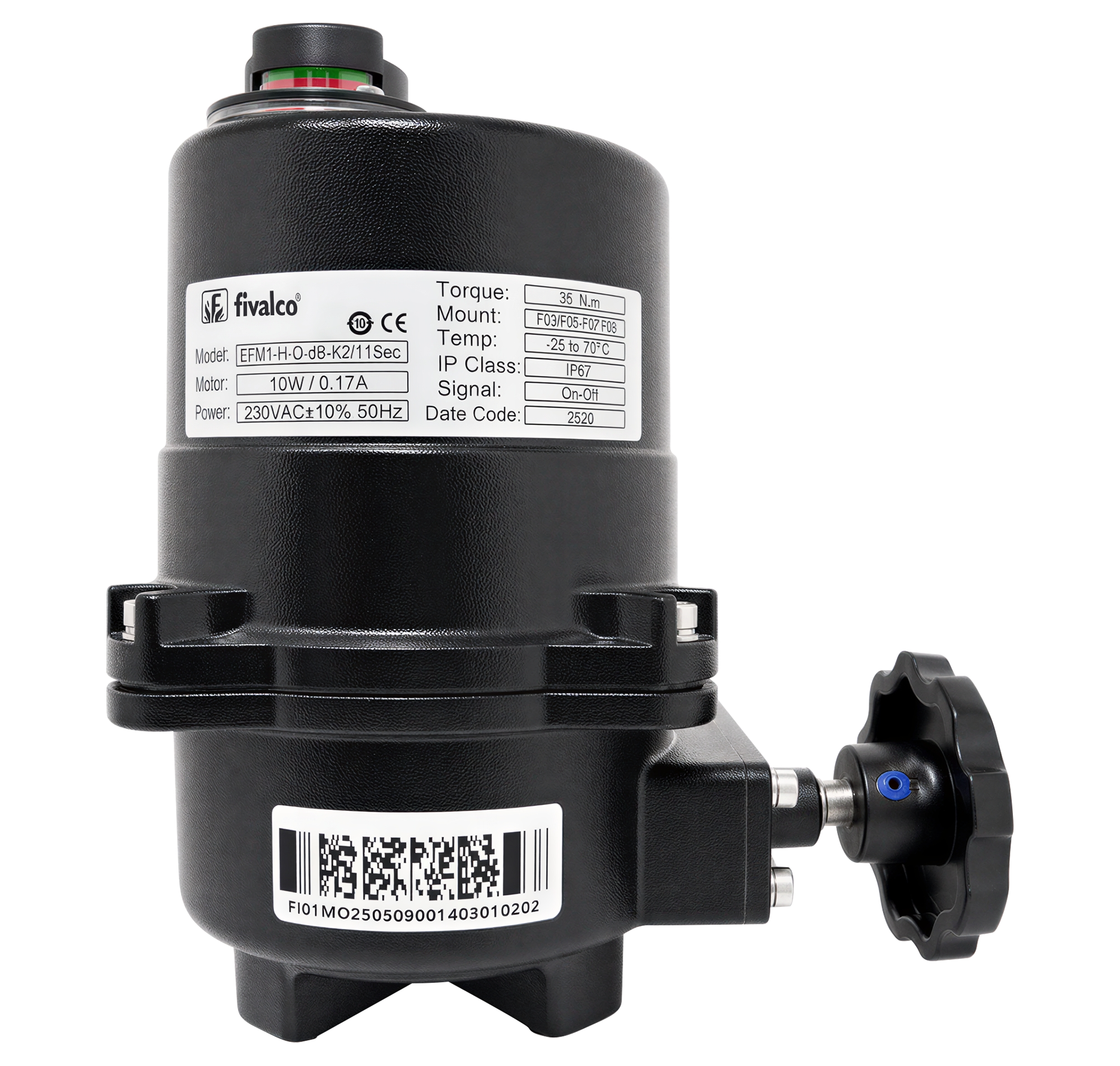 EFM/EOM SERIES QUARTER-TURN ACTUATOR - Image 2